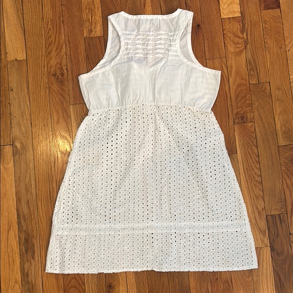 White Eyelet Swim Coverup - Picture 7 of 9